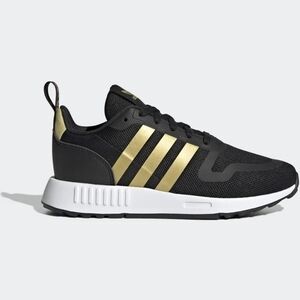 Adidas Men's Black and Gold Sneakers